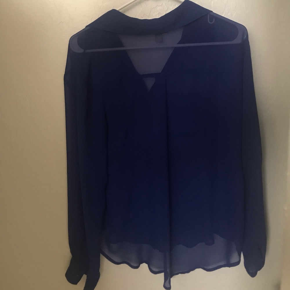 Decree Button Down Top - Picture 2 of 3